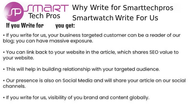 Why write for Smarttechpros