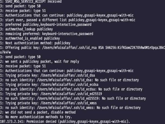 Permission Denied (publickey,gssapi-keyex,gssapi-with-mic,password)