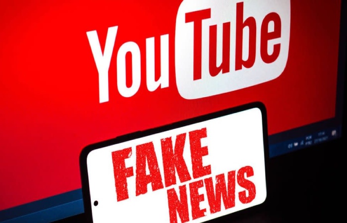 What kind of fake news was spreading by channels_