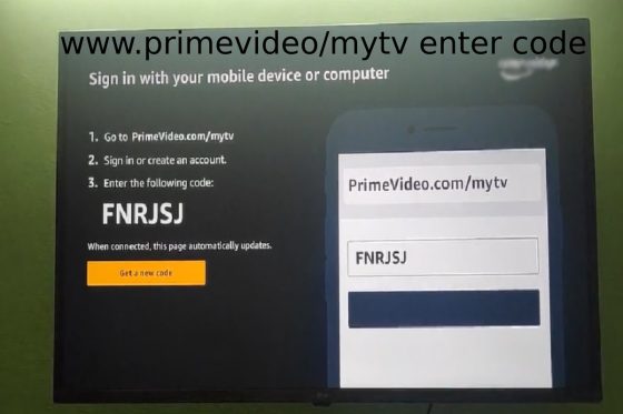 www.amazonprimevideo/mytv enter code