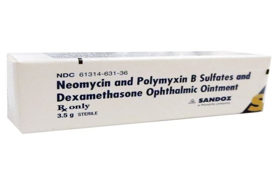 Neomycin and Polymyxin B Sulfates and Dexamethasone