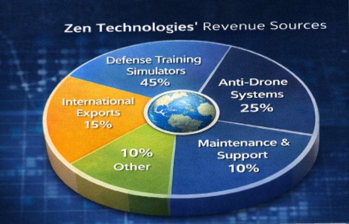 Zen Technologies Revenue Sources