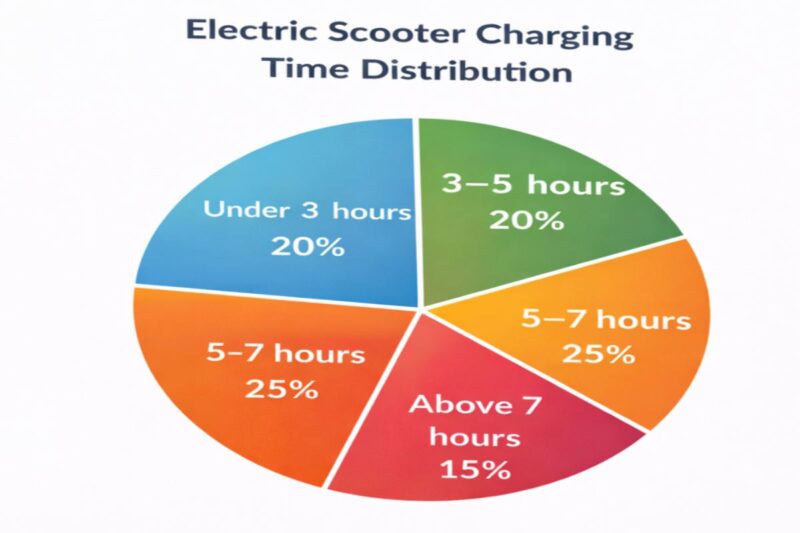 Electric Scooter Charging Time Distribution