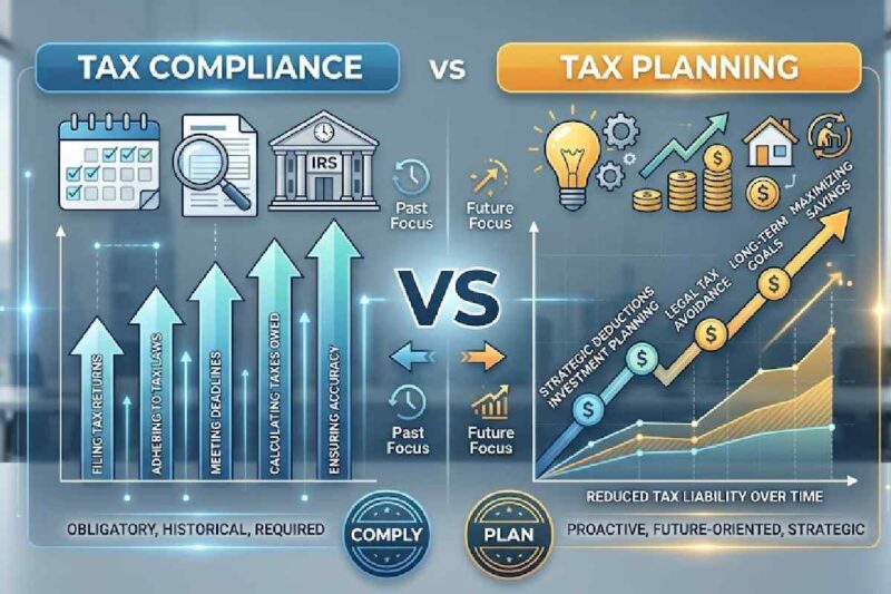 Tax Compliance vs Tax Planning