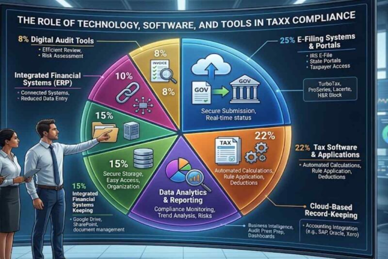 Role of Technology, Software and Tools in Tax Compliance