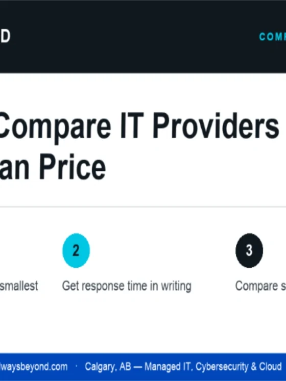 How to Compare Managed IT Service Providers on More Than Price